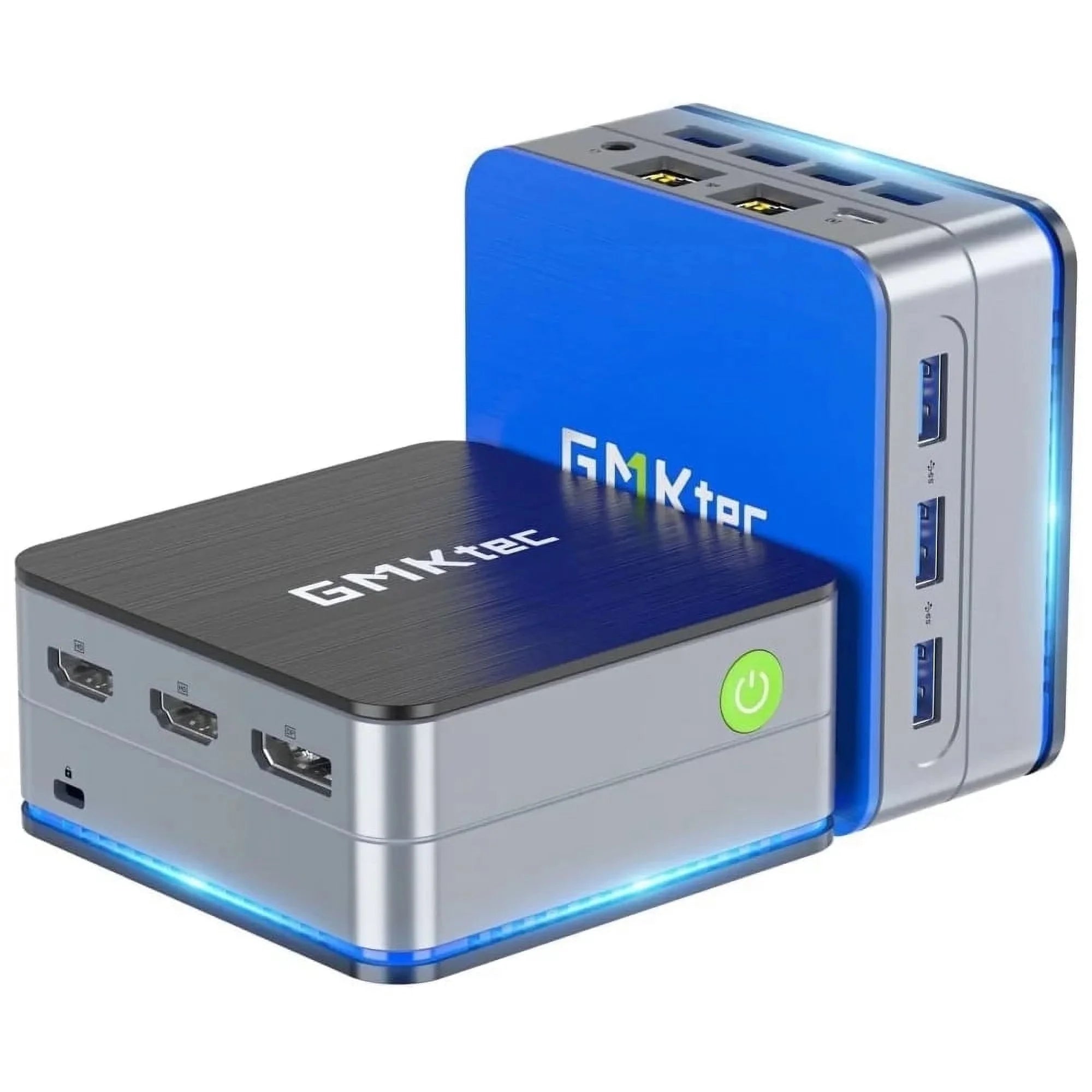 GMKtec Mini PC, 12GB RAM 512GB SSD, Intel N150(Up to 3.6GHz 