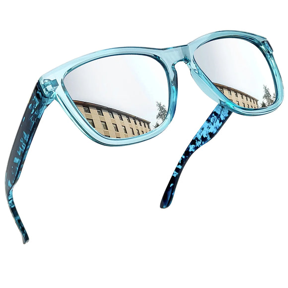 Joopin Sunglasses for Women Men, Polarized Womens Classic Retro Trendy Square Mirrored Sun glasses UV400 Protection