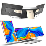 Laptop Screen Extender, 15.6" Ultra-Slim Portable Monitor for Laptops with 120% sRGB FHD 1080P IPS, 235°Rotation & Kickstand, Plug n Play for Windows Chome Linux Android Xbox Switch