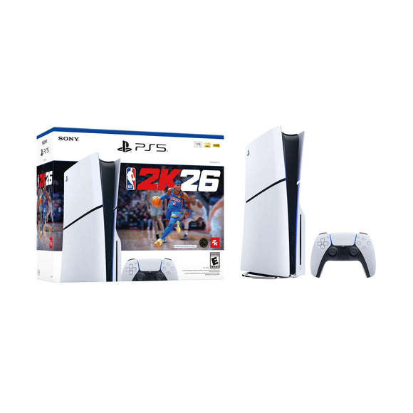 PlayStation 5 Disc Console Slim with NBA 2K26