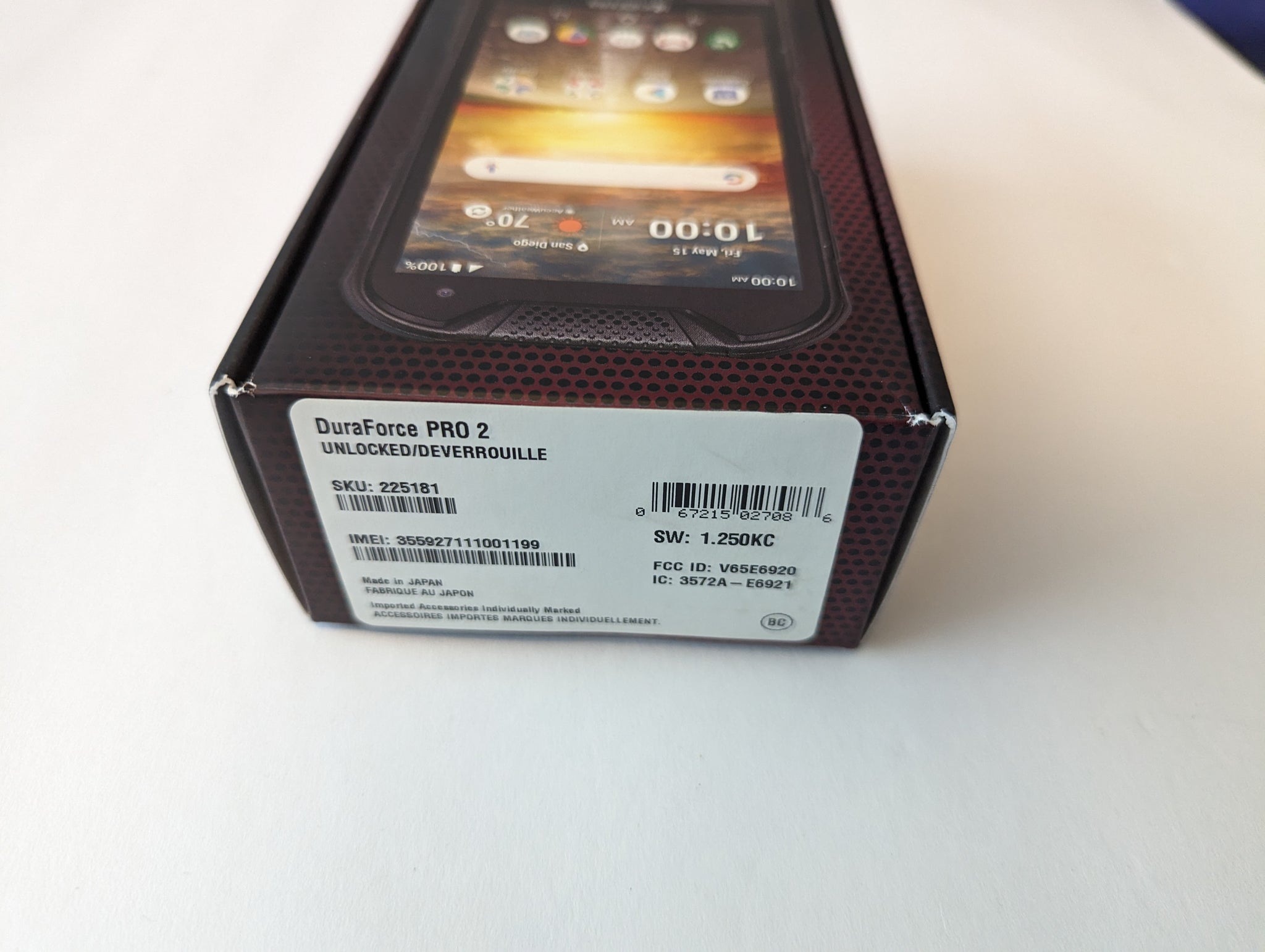 KYOCERA DURAFORCE PRO 2 本体 Kyocera DuraForce Pro 2 - 64 GB - Black (Verizon) for sale online