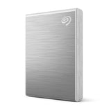 Seagate One Touch SSD 1TB External SSD Portable - Silver, Speeds up to 1030MB/s, with Android App, 1yr Mylio Create, 4mo Adobe Creative Cloud Photography Plan and Rescue Services (STKG1000401)