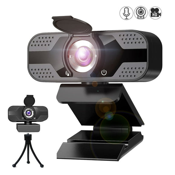 Webcam with Microphone for Desktop,1080P HD USB Webcam for PC Desktop & Laptop,with Privacy Cover&Webcam Tripod, Plug and Play,for Conferencing and Video Calling Best seller