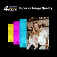 KODAK Mini 2 Retro 4PASS Portable Photo Printer (2.1x3.4 inches) + 68 Sheets Bundle, Black