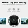Usmixi Dash Cam 1080P for Cars 2.3 Inch Dashcam with Super Night Vision 140° Wide Angle Dashboard Cam Recorder Loop Recording Parking Monitor Motion Detection