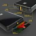 Kodak Step Mobile Instant Photo Printer 2x3" (Black), Compatible with iOS, Android & Bluetooth