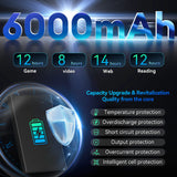 Tablet 2025 Newest Android 15 Tablet, 10 Inch Tablet,5G Wi-Fi Tablet Computer,2 In 1 Tablet with Keyboard, 128GB ROM+8(4+4)GB RAM+ 2TB Expand, Octa-Core Processor,1920 * 1200 IPS,Bluetooth,GPS,Gray