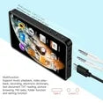 48GB Mp3 Player with Bluetooth, 4.0" Touchscreen Music Player with Speaker, Portable HiFi Sound MP4 MP3 Player with Earphones, Voice Recorder, E-book, Picture, Up to 256 GB, Black