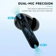 Froura 2.4GHz True Wireless Gaming Earbuds for PS5/PS4, Meta Quest 3/2, Bluetooth 5.3 Headphones Bass Stereo, PS5 Headset with Noise Cancelling Mic, LED, 36H Playtime for VR, Switch, PC, Phone, Black