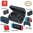 RDS Industries - Nintendo Switch, Video Game Traveler, Deluxe Gaming System Carrying Case