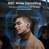 Wireless Earbuds, Bluetooth 5.4 Earphone Sport, ENC Noise Cancelling Mic, 40H Playtime IPX7 Waterproof Headphone with LED Display for iOS Android Cellphone