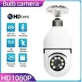 LUCKWOLF Light Bulb Camera, 2 Pack Security Camera 1080p, 360 Surveillance Camera(2.4GHz WiFi)