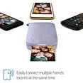 HP Sprocket Compact Portable Photo Printers, with Accessories Included, Purple, 1 Count, 1 Pack