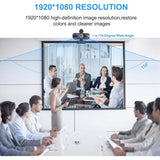 Webcam with Microphone for Desktop,1080P HD USB Webcam for PC Desktop & Laptop,with Privacy Cover&Webcam Tripod, Plug and Play,for Conferencing and Video Calling Best seller