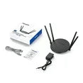 1200Mbps Dual Band Wifi 5 Router, 1000Mbps WAN/LAN WiFi Router, Coverage up to 1500sq.ft for Home