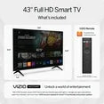 VIZIO 43” Class Full HD 1080p LED Smart TV (VFD43M-08)