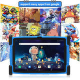 (3.9)| 713 2025 Android 13 tablet,10" Android Kids Tablet 4GB+64GB, Kid-Proof Case with Kickstand, Quad-Core 1.6