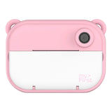 myFirst Camera Insta 2 Kids Instant Print Camera 12MP Photos 1080P Video, microSD Card, Neck Lanyard, Gift for Girls 5-12 (Pink)