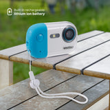 Vivitar Aqua Snap Underwater Digital Camera with HD Video Recording, New Waterproof Action Camera, Blue