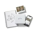 Fujifilm Instax Link Wide Wireless Smartphone Printer Bundle with Film (10 Exposures), Ash White (Value Pack)
