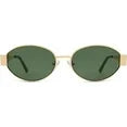 KWATE Retro Oval Sunglasses for Women Men Trendy Sun Glasses Classic Shades UV400 Protection