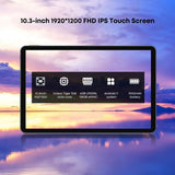 CHUWI HiPad Air 10.3 inch Tablet 4GB RAM 128GB ROM 1920X1200 Unisoc T618 Octa Core Processor Face Recognition Tablet, Full Metal,