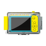 myFirst Camera 2 (Blue) Kids Action Camera with IPX8 Waterproof & Shockproof Case, 1080p Video 8MP Photo, Tripod Mount, Action Camera for Swimming, Gift for Boy Girl Ages 3-12