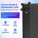 Android 15 Tablet, 5-Core, 20GB RAM+64GB ROM+1TB Expand, 10inch Tablet with Keyboard Case Mouse Stylus Pen,Widevine L1, 6G WiFi, Dual Camera, 5000mAh,Black