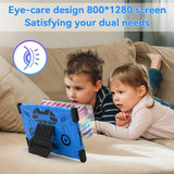 (3.9)| 713 2025 Android 13 tablet,10" Android Kids Tablet 4GB+64GB, Kid-Proof Case with Kickstand, Quad-Core 1.6
