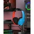 FONHAID Gaming Headset for Switch, Gaming Headphones with Microphone Noise-Canceling for PS5, Switch, PC, Wired Headset with Microhphone, Red&Blue