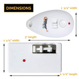 Top Race Drone Drop Release Device - 300ft, Holds up to 2 Lbs.