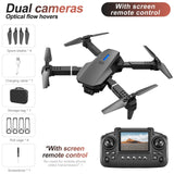 LmnLft 1080P Camera Drone with Remote Screen - Altitude Hold RC Quadcopter for Beginners, Foldable Design with 2.4Ghz Control for Kids & Adults