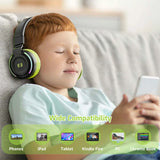 Seenda Kids Bluetooth Headphones for Girls Boys, Wired & Wireless Headphones for Kids with Microphone, 85/94dB Safe Volume, Colorful LED Light, 35Hrs Playtime, Back to School Gifts for Kids