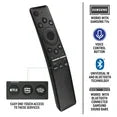Xtreme Samsung Replacement Black Bluetooth Television Remote, Netflix, Voice Control, TVs, Soundbar