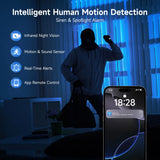 Losei 1080P Indoor WiFi PTZ Security Camera, Detection for Baby and Pet Monitor, 360-Degree for Home Security,Smart Motion Tracking,2 Way Audio, Night Vision, Compatible with Alexa