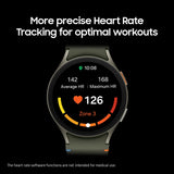 Samsung Galaxy Watch7 40mm Bluetooth and WiFi Aluminum Smart Watch, Cream