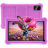 niuniutab Kids Tablet,7 inch Android for Kids, 3+5GB RAM 64GB ROM, 1024x600 IPS HD Touchscreen, Tablet with Parental Control, WiFi, Bluetooth,Quad-core(Purple)
