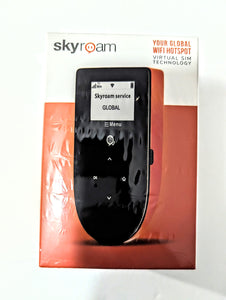 Skyroam Mobile Hotspot: Global WiFi // Unlimited Data // Connect 5 Devices // Pay-as-you-go // SIM-Free Coverage in Europe,  South America, Asia, Africa, Australia