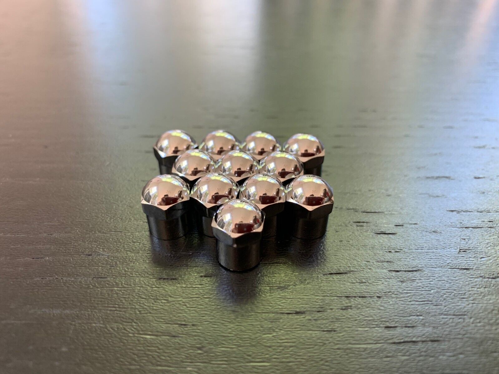 40 PCS - Brass Metal Chrome Valve Caps Tire Valve Stem Caps US 40 PCS - Brass Metal Chrome Valve Caps Tire Valve Stem Caps US