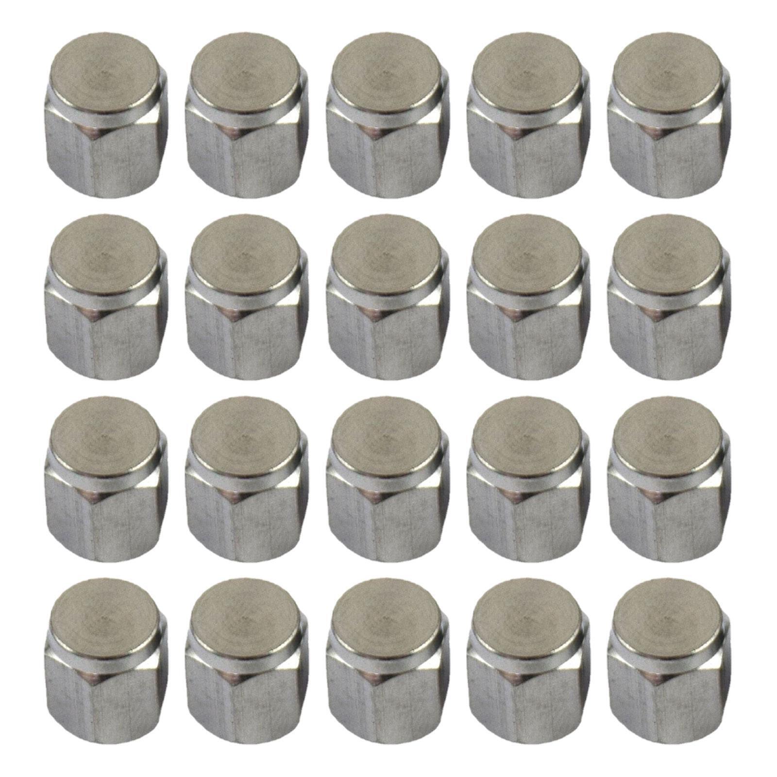 Aluminum Tire Valve Caps Set Durable Air Valve Stem Covers For Cars Aluminum Tire Valve Caps Set Durable Air Valve Stem Covers For Cars