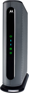Motorola - MB7621 24x8 DOCSIS 3.0 Cable Modem 1029 Mbps - Black