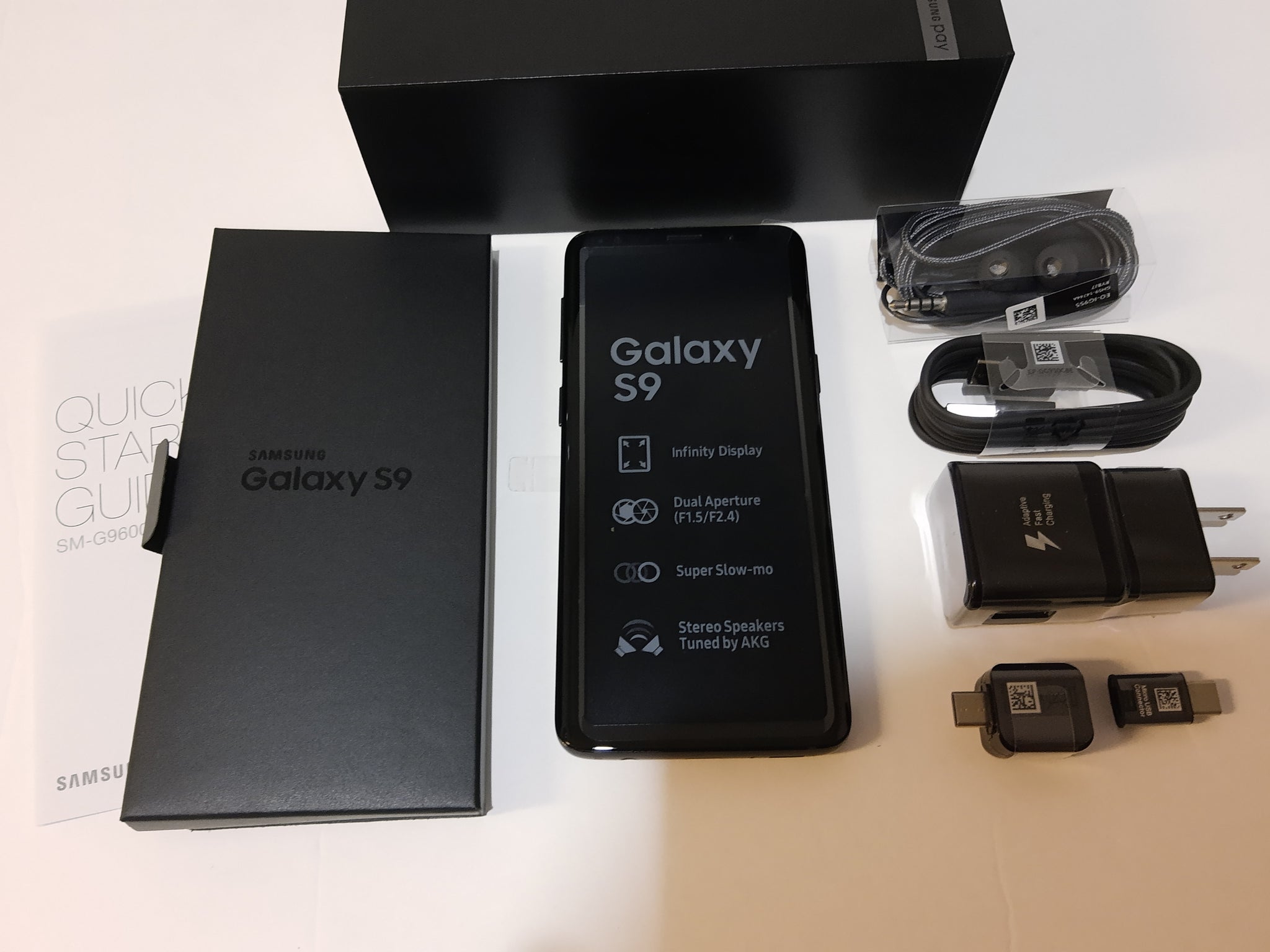 Samsung Galaxy S9 SM-G960/ 64GB Midnight Black (Unlocked