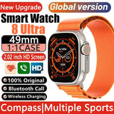 2023 Watch 8 Ultra Smartwatch For Man Woman Fitness NFC Original 1:1 Iwo Series 8 BT Call Smart Watches For Apple Android Phone