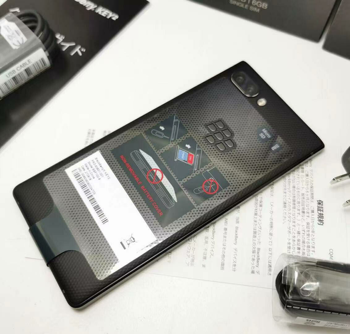Blackberry Key2 RAM noire 6 Go Rom 128 Go Android débloqué BBF100-9 d Blackberry Key2 RAM noire 6 Go Rom 128 Go Android débloqué BBF100-9 d