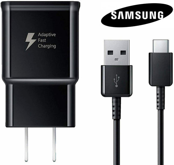 Fast Wall Charger Plug + USB Type C Cable For Samsung Galaxy Note 10 S8 S9 S10